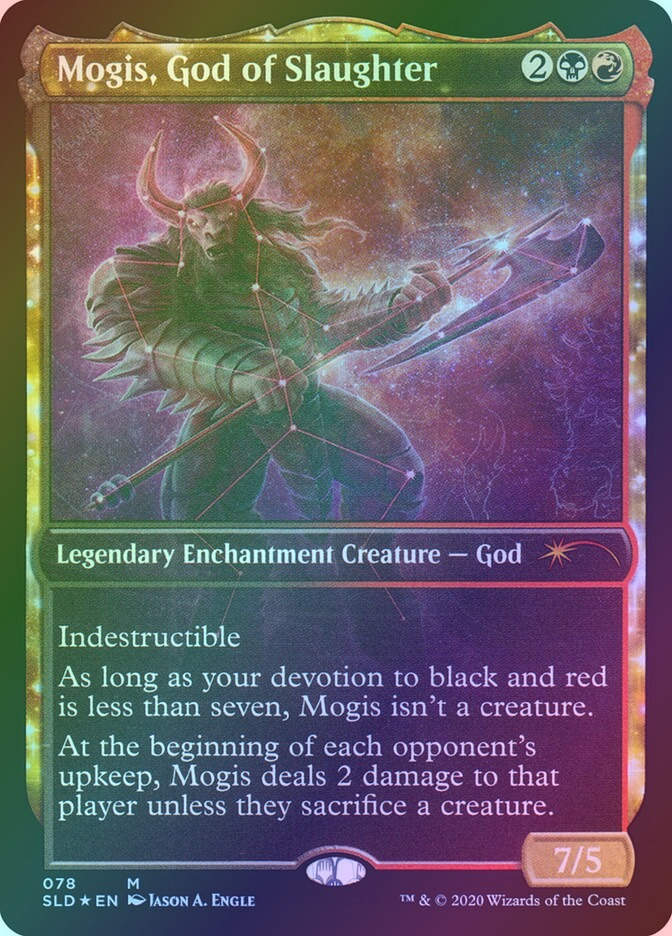 Mogis, God of Slaughter (SLD) (78) / Showcase / Foil