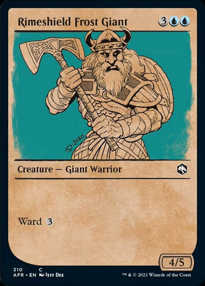Rimeshield Frost Giant (AFR) / Showcase