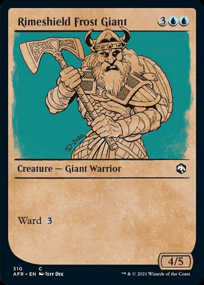 Rimeshield Frost Giant (AFR) / Showcase