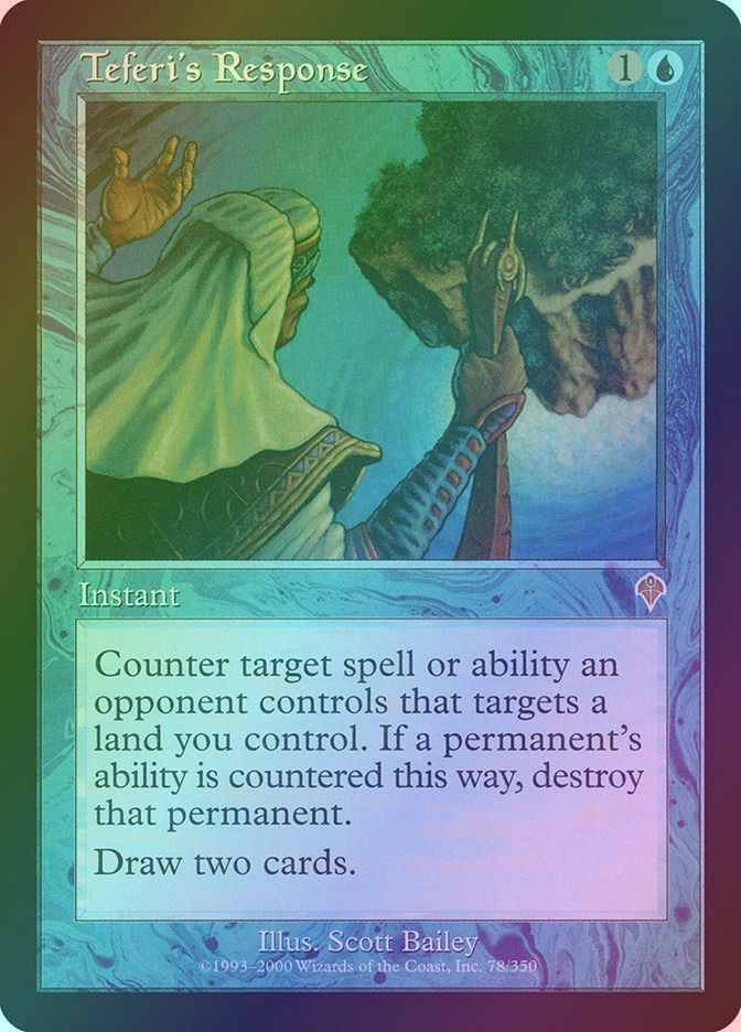 Teferi's Response (INV) (78) / Foil