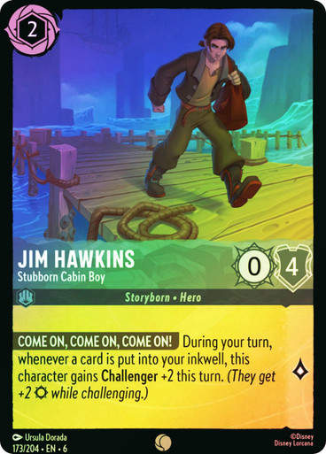 Jim Hawkins - Stubborn Cabin Boy (LOR_AZU) / Foil