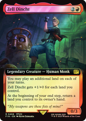 Zell Dincht (FIN) (468) / Extended Art / Foil