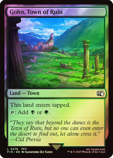 Gohn, Town of Ruin (FIN) (278) / Foil