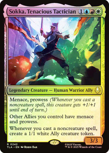 Sokka, Tenacious Tactician (TLA) (242) / Foil