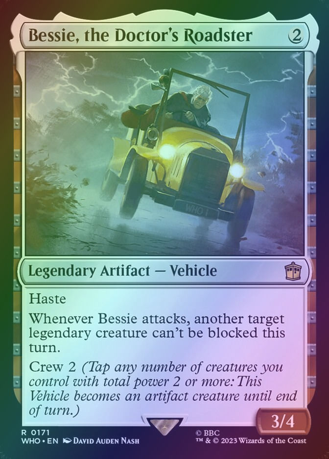 Bessie, the Doctor's Roadster (WHO) (171) / Foil