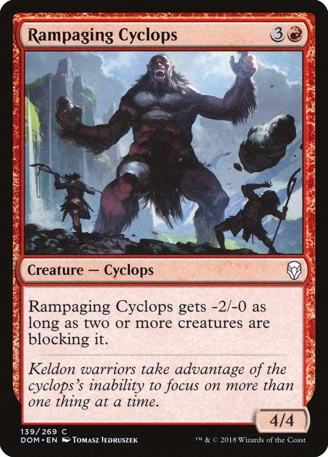 Rampaging Cyclops (DOM) (139)