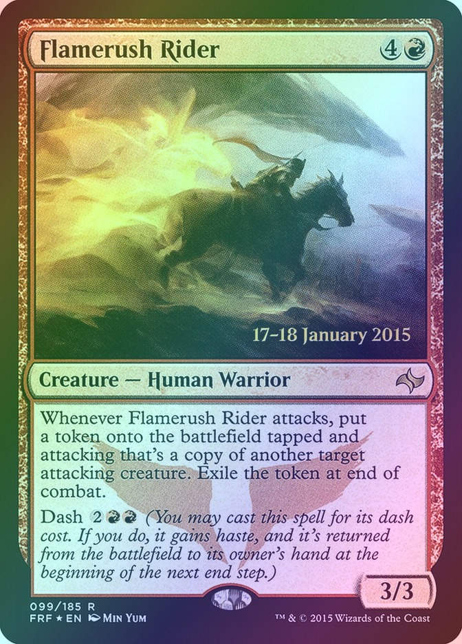 Flamerush Rider (PFRF) (99s) / Foil