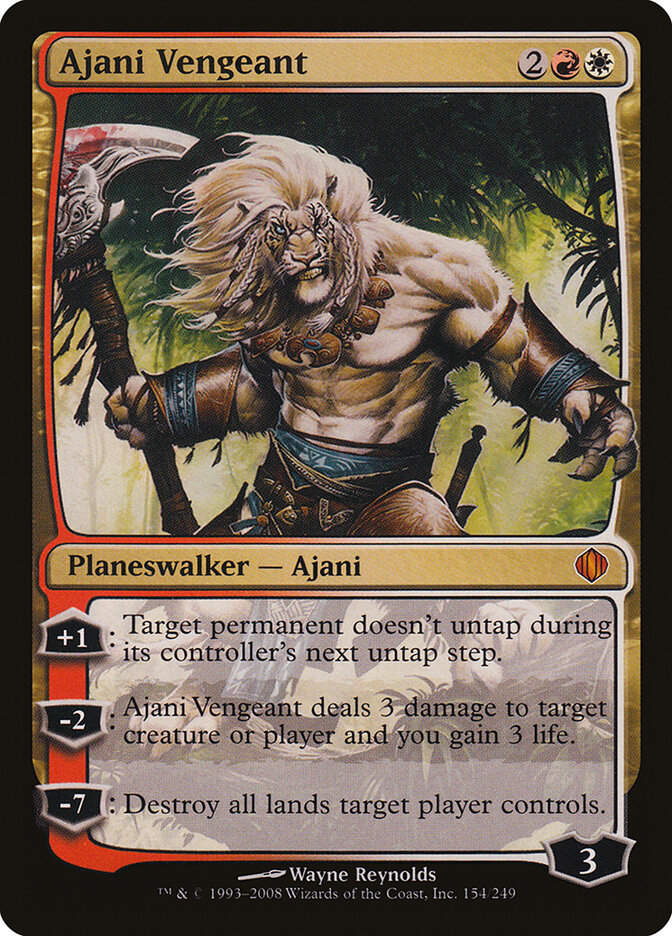 Ajani Vengeant (ALA) (154)