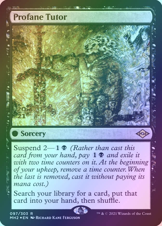 Profane Tutor (PMH2) (97s) / Foil