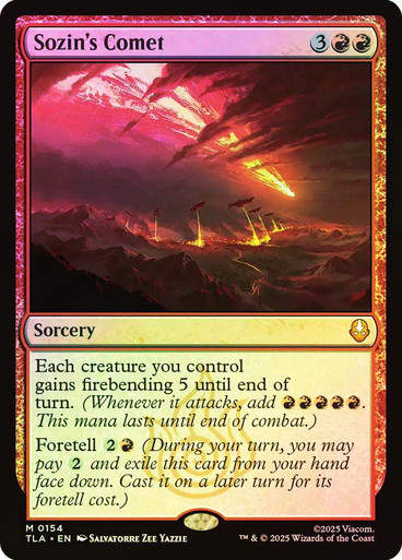 Sozin's Comet (TLA) (154) / Foil