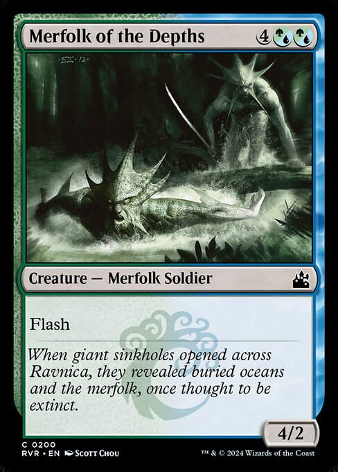 Merfolk of the Depths (rvr) (200)