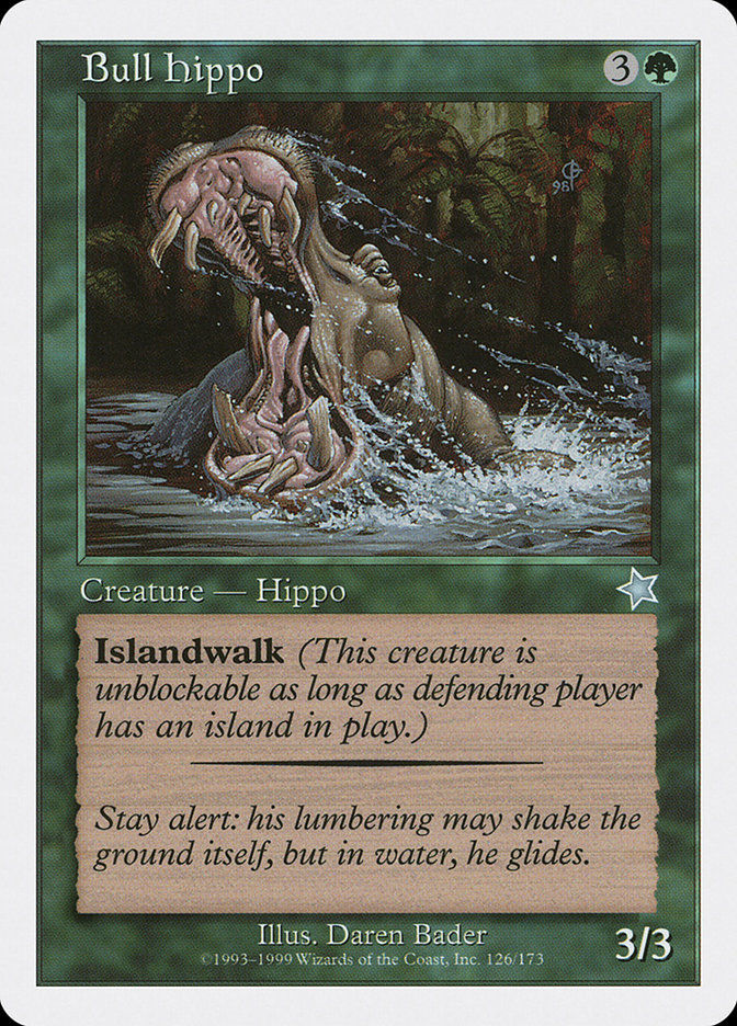 Bull Hippo (S99) (126)