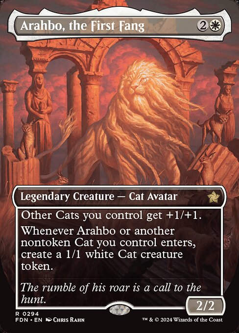 Arahbo, the First Fang (FDN) (294) / Borderless