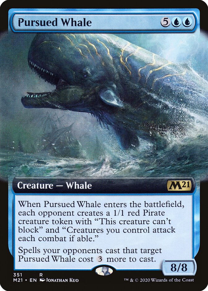 Pursued Whale (M21) (351) / Extended Art