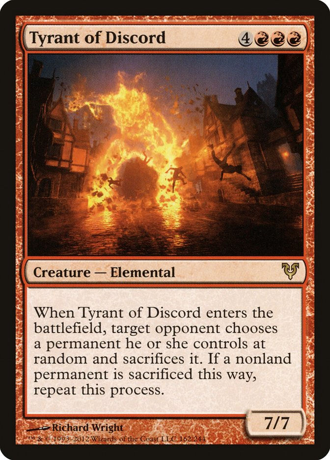 Tyrant of Discord (AVR) (162) / Foil