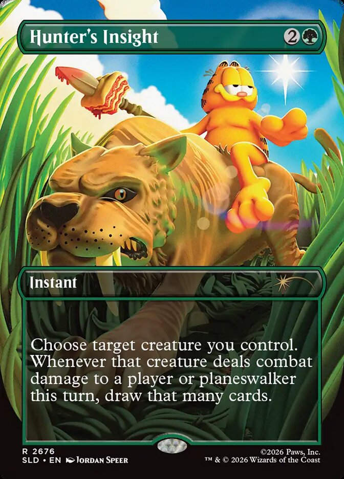 Hunter's Insight (SLD) (2676) / Borderless