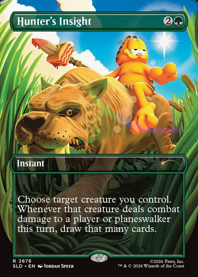 Hunter's Insight (SLD) (2676) / Borderless