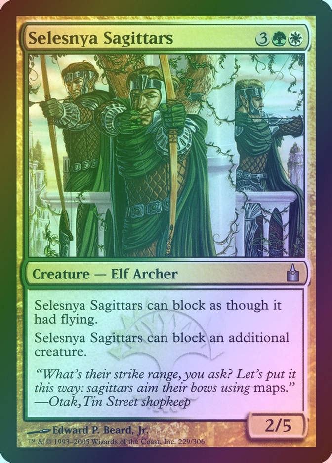 Selesnya Sagittars (RAV) (229) / Foil