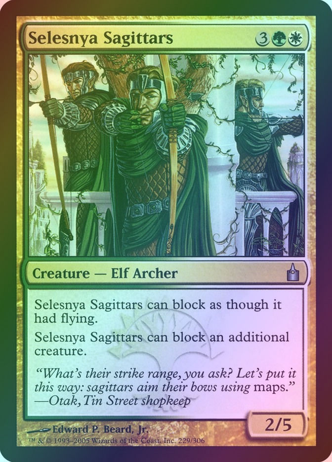 Selesnya Sagittars (RAV) (229) / Foil