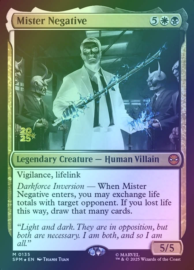 Mister Negative (PSPM) (135s) / Foil