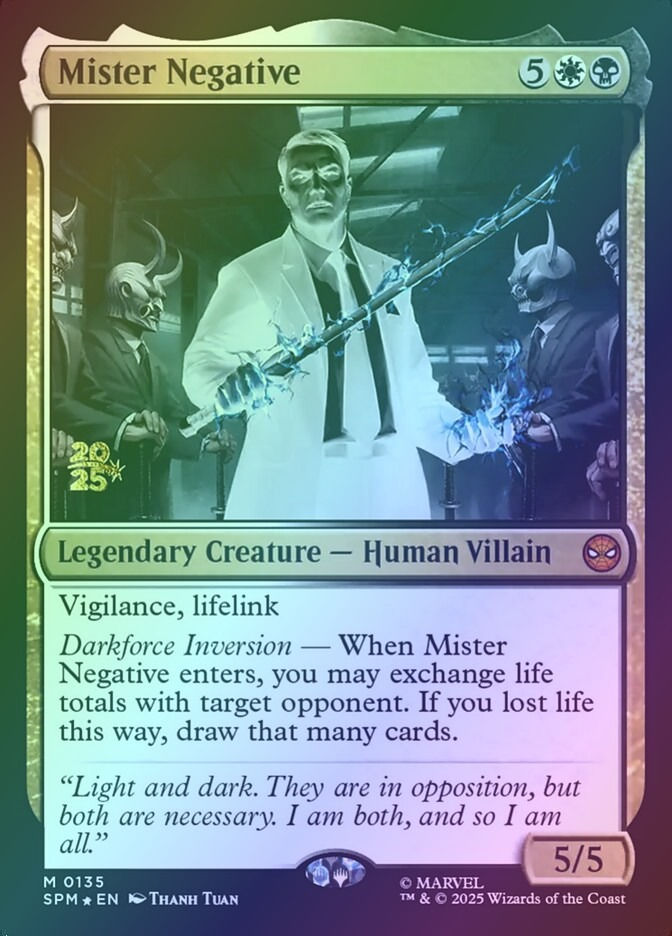 Mister Negative (PSPM) (135s) / Foil
