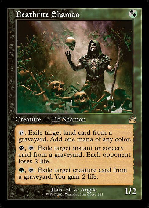 Deathrite Shaman (rvr) (363) / Retro