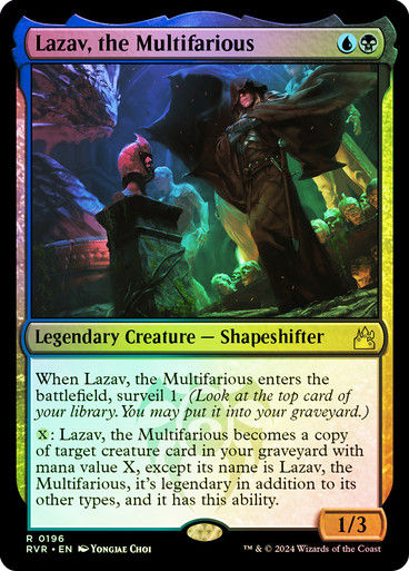 Lazav, the Multifarious (rvr) (196) / Foil