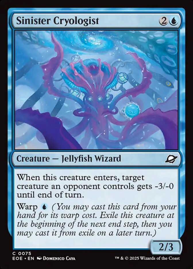Sinister Cryologist (EOE) (75)
