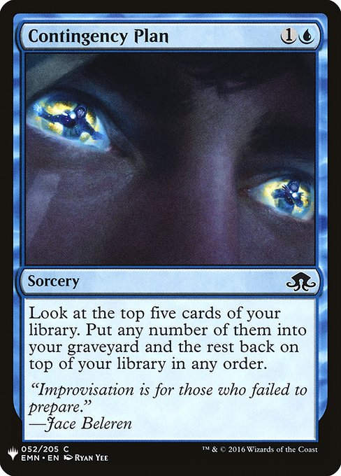Contingency Plan (PLST) (EMN-52)
