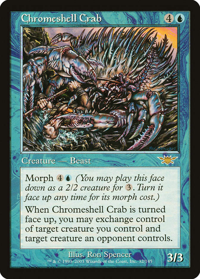 Chromeshell Crab (lgn)