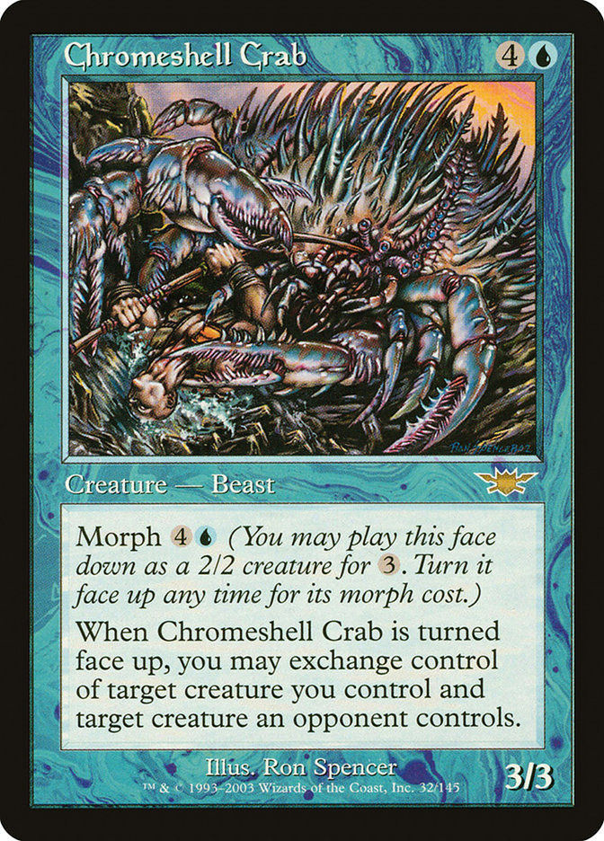 Chromeshell Crab (lgn)