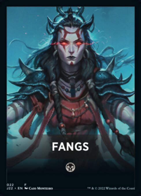 Fangs (fj22) / Front Cards Token