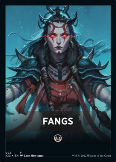 Fangs (fj22) / Front Cards Token