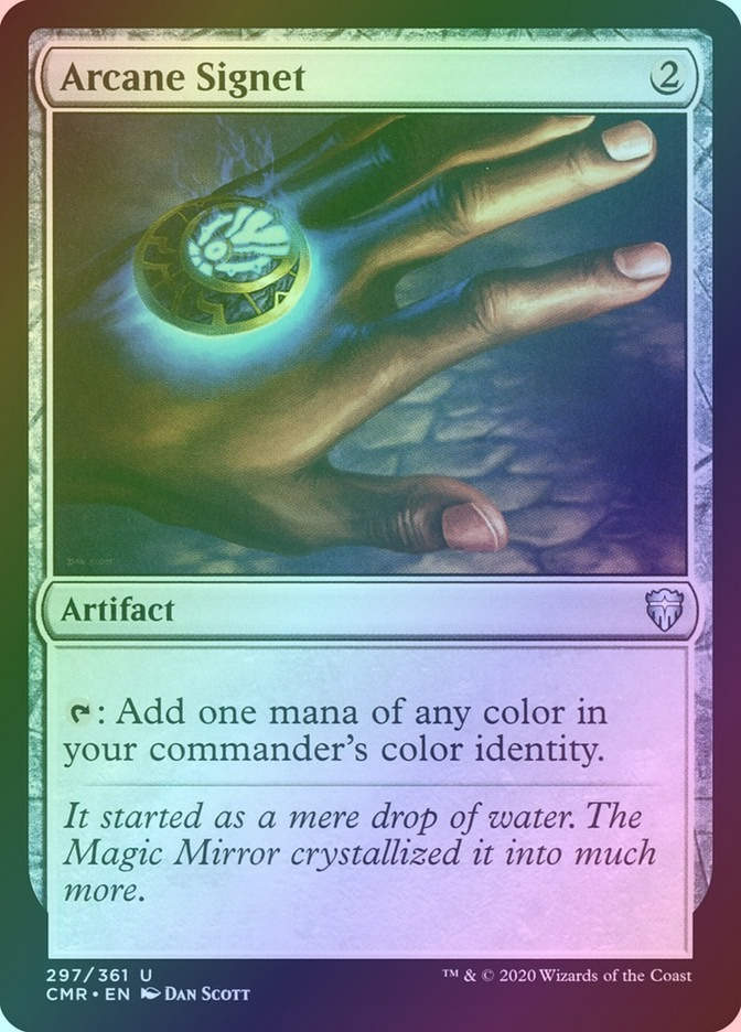 Arcane Signet (CMR) (297) / Foil