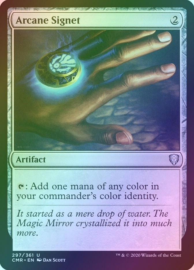 Arcane Signet (CMR) (297) / Foil