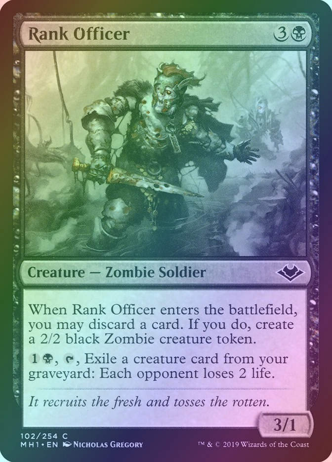 Rank Officer (MH1) (102) / Foil