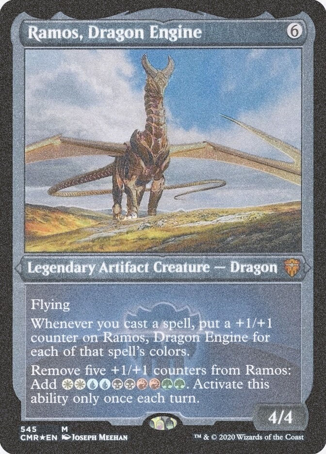 Ramos, Dragon Engine (CMR) (545) / Foil Etched