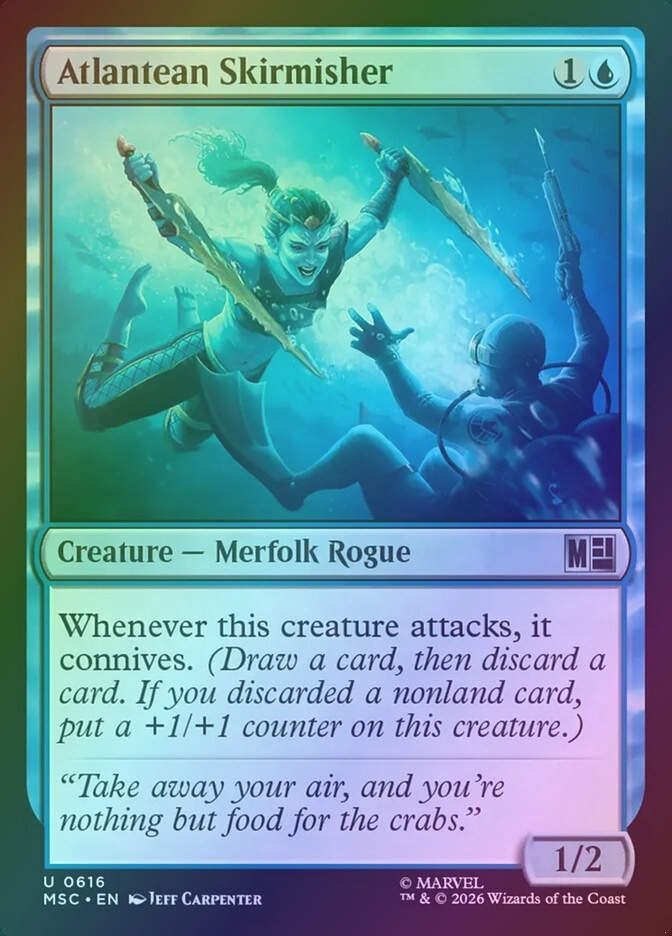 Atlantean Skirmisher (MSC) (616) / Foil