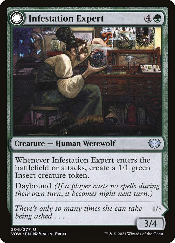 Infestation Expert // Infested Werewolf (VOW) (206)