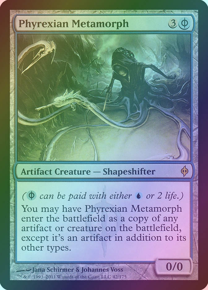 Phyrexian Metamorph (NPH) (42) / Foil