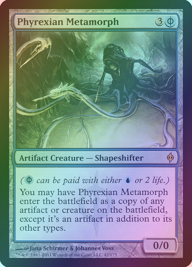 Phyrexian Metamorph (NPH) (42) / Foil