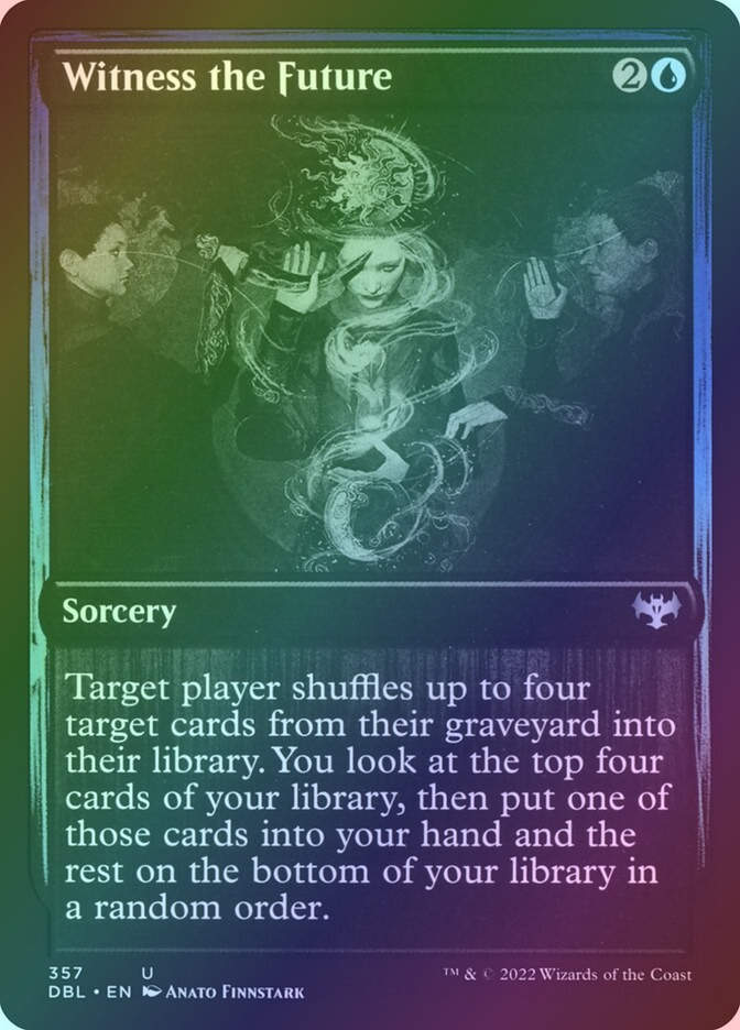 Witness the Future (DBL) (357) / Foil