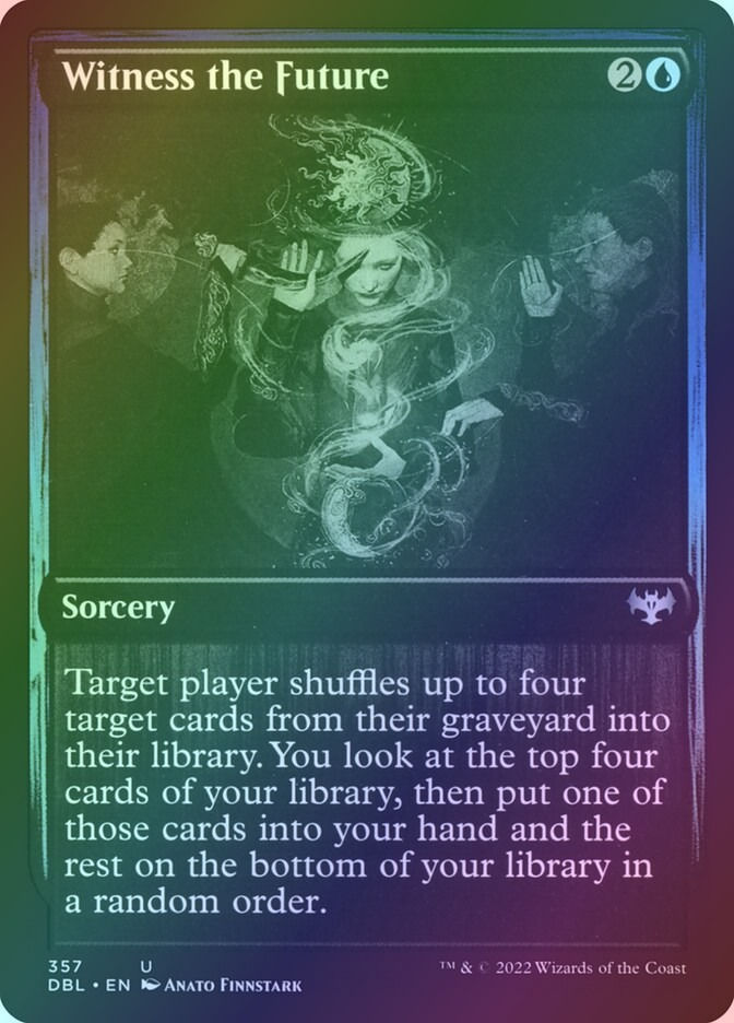 Witness the Future (DBL) (357) / Foil