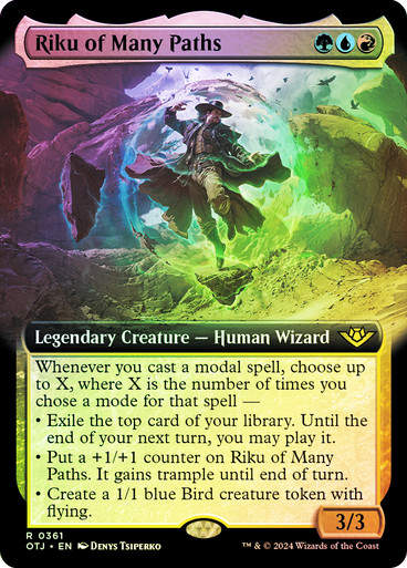 Riku of Many Paths (otj) (361) / Foil Extended