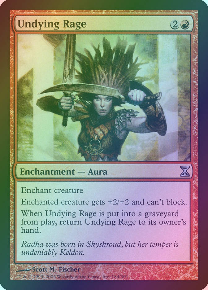 Undying Rage (TSP) (184) / Foil