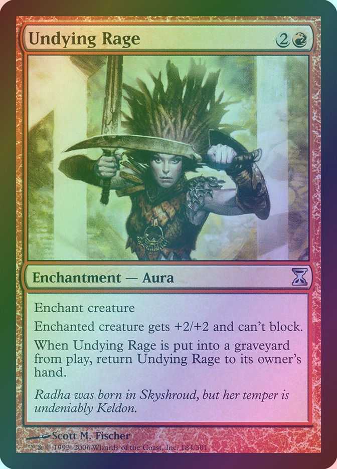 Undying Rage (TSP) (184) / Foil