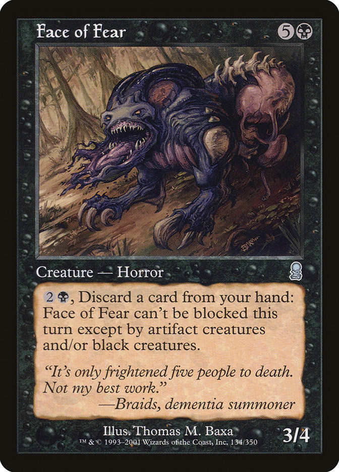 Face of Fear (ody)