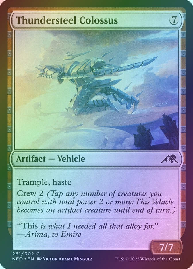 Thundersteel Colossus (NEO) (261) / Foil