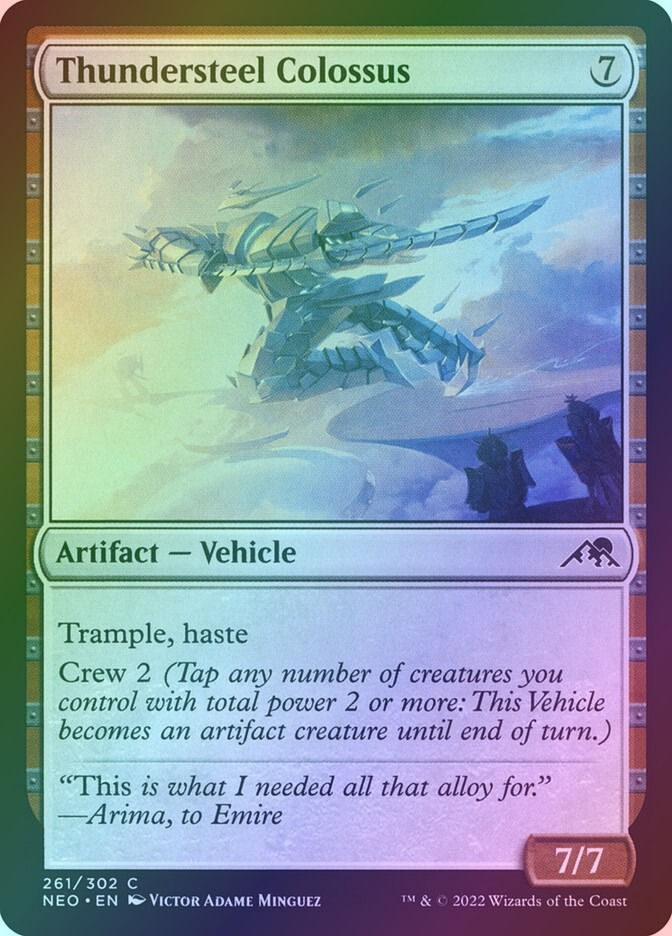 Thundersteel Colossus (NEO) (261) / Foil