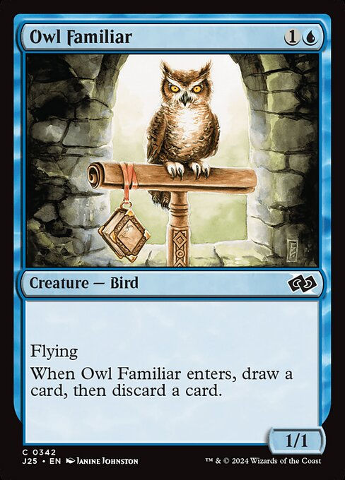 Owl Familiar (J25) (342)